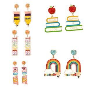 Teacher Dangle Earrings